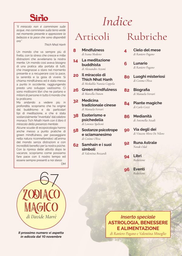 Sirio 465 Sommario